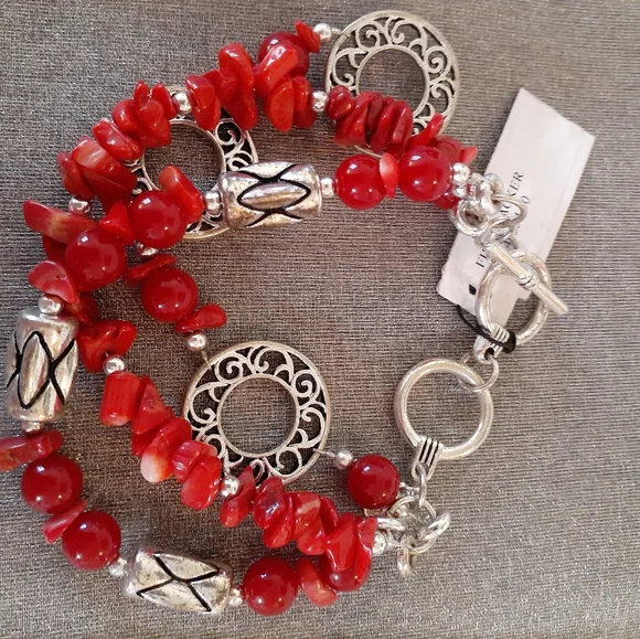 1/2 Price Marked Vintage Premeir Designs Bracelet Firecraker 1980's - Picture 12 of 16